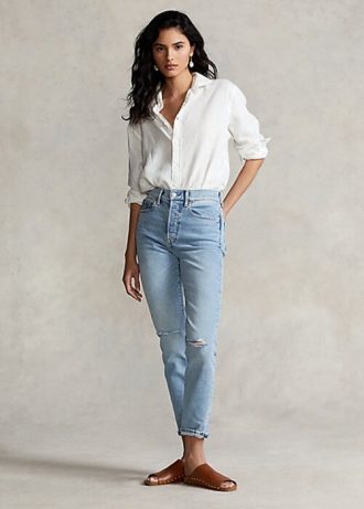 azure women s ralph lauren callen high rise slim jeans 1 330x461 - AZURE Women's Ralph Lauren Callen High-Rise Slim Jeans