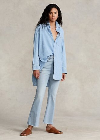 azure women s ralph lauren sharona crop flare jeans 1 330x461 - AZURE Women's Ralph Lauren Sharona Crop Flare Jeans