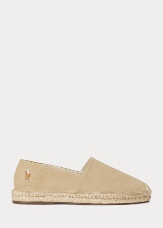 beige men s ralph lauren cevio suede espadrille 1 330x462 - Beige Men's Ralph Lauren Cevio Suede Espadrille