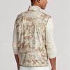 Beige Men’s Ralph Lauren GolfGolf-camo Water-repellent Packable Gilet Jackets Beige Men’s Ralph Lauren GolfGolf-camo Water-repellent Packable Gilet Jackets