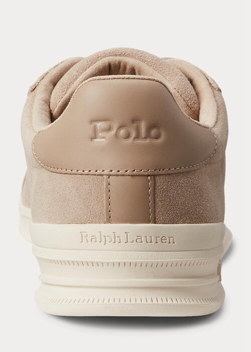 Beige Men’s Ralph Lauren Heritage Court II Suede Sneakers Beige Men’s Ralph Lauren Heritage Court II Suede Sneakers
