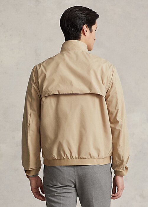 Beige Men’s Ralph Lauren Water-Repellent Packable Jackets Beige Men’s Ralph Lauren Water-Repellent Packable Jackets