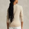 Beige Women’s Ralph Lauren ar-Motif Cashmere-Blend Sweaters Beige Women’s Ralph Lauren ar-Motif Cashmere-Blend Sweaters