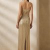 Beige Women’s Ralph Lauren Collingwood Embellished Evening Dress Beige Women’s Ralph Lauren Collingwood Embellished Evening Dress