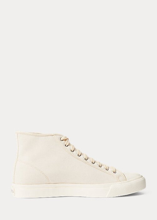 Beige Women’s Ralph Lauren Mayport Canvas Sneakers Beige Women’s Ralph Lauren Mayport Canvas Sneakers