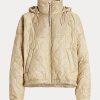 Beige Women’s Ralph Lauren Ripstop Packable Jackets Beige Women’s Ralph Lauren Ripstop Packable Jackets
