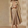 Beige Women’s Ralph Lauren Witley Stretch Flannel Skirts Beige Women’s Ralph Lauren Witley Stretch Flannel Skirts
