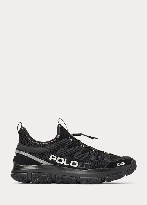 Black / Black Men’s Ralph Lauren Adventure 300LT Sneakers Black / Black Men’s Ralph Lauren Adventure 300LT Sneakers