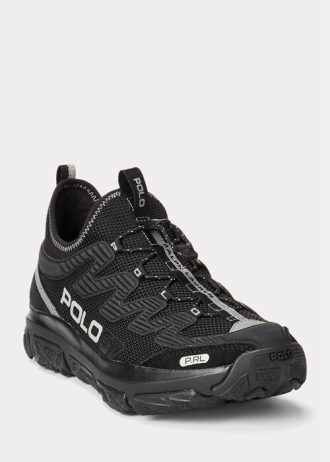 Black / Black Men’s Ralph Lauren Adventure 300LT Sneakers