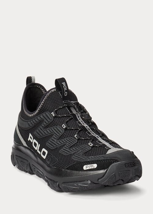 Black / Black Men’s Ralph Lauren Adventure 300LT Sneakers Black / Black Men’s Ralph Lauren Adventure 300LT Sneakers