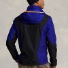 Black / Blue Men’s Ralph Lauren Water-Repellent Ripstop Jackets Black / Blue Men’s Ralph Lauren Water-Repellent Ripstop Jackets