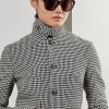 Black / Cream Women’s Ralph Lauren Cartwright Houndstooth Wool-Blend Jackets Black / Cream Women’s Ralph Lauren Cartwright Houndstooth Wool-Blend Jackets