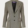 Black / Cream Women’s Ralph Lauren The Tweed Jackets Black / Cream Women’s Ralph Lauren The Tweed Jackets