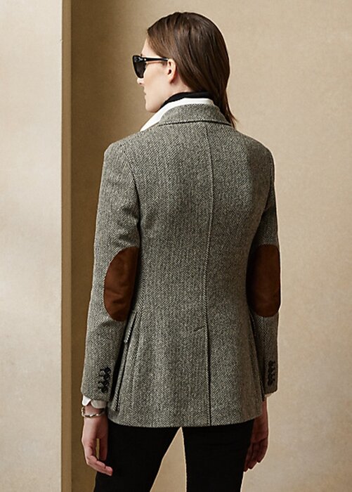 Black / Cream Women’s Ralph Lauren The Tweed Jackets Black / Cream Women’s Ralph Lauren The Tweed Jackets