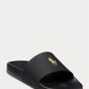 Black / Gold Men’s Ralph Lauren Signature Pony Slippers Black / Gold Men’s Ralph Lauren Signature Pony Slippers