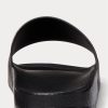 Black / Gold Men’s Ralph Lauren Signature Pony Slippers Black / Gold Men’s Ralph Lauren Signature Pony Slippers