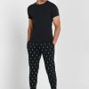 Black Men’s Ralph Lauren 2 Pack Essential Crew Neck T Shirts