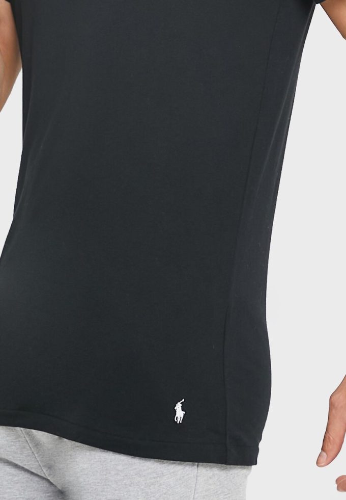 Black Men’s Ralph Lauren 3 Pack Assorted Crew Neck T Shirts Black Men’s Ralph Lauren 3 Pack Assorted Crew Neck T Shirts