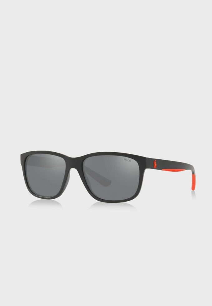 Black Men’s Ralph Lauren 57326G Square Sunglasses Black Men’s Ralph Lauren 57326G Square Sunglasses