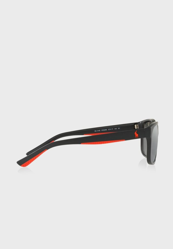Black Men’s Ralph Lauren 57326G Square Sunglasses Black Men’s Ralph Lauren 57326G Square Sunglasses