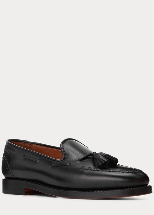Black Men’s Ralph Lauren Booth Calfskin Loafers Black Men’s Ralph Lauren Booth Calfskin Loafers
