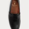 Black Men’s Ralph Lauren Braygan Calfskin Penny Loafers Black Men’s Ralph Lauren Braygan Calfskin Penny Loafers