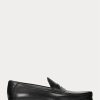 Black Men’s Ralph Lauren Chalmers Burnished Calfskin Penny Loafers Black Men’s Ralph Lauren Chalmers Burnished Calfskin Penny Loafers
