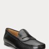 Black Men’s Ralph Lauren Chalmers Burnished Calfskin Penny Loafers Black Men’s Ralph Lauren Chalmers Burnished Calfskin Penny Loafers
