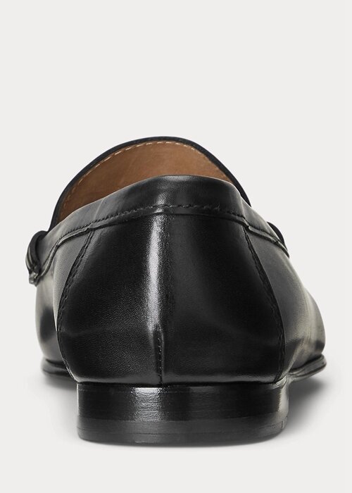 Black Men’s Ralph Lauren Chalmers Burnished Calfskin Penny Loafers Black Men’s Ralph Lauren Chalmers Burnished Calfskin Penny Loafers
