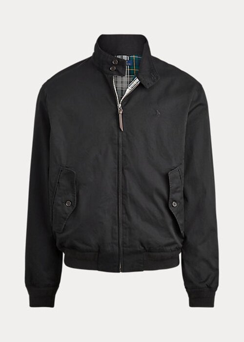 Black Men’s Ralph Lauren Cotton Twill Jackets Black Men’s Ralph Lauren Cotton Twill Jackets