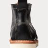 Black Men’s Ralph Lauren Leather Lace-Up Boots Black Men’s Ralph Lauren Leather Lace-Up Boots