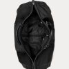 Black Men’s Ralph Lauren Leather-Trim Hybrid Garment Duffle Bags Black Men’s Ralph Lauren Leather-Trim Hybrid Garment Duffle Bags
