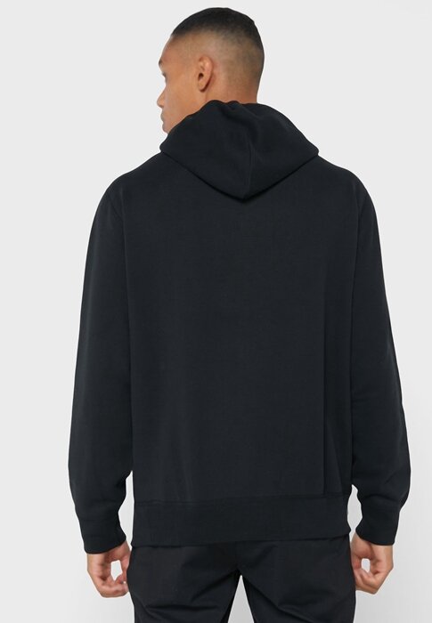 Black Men’s Ralph Lauren Logo Hoodie Black Men’s Ralph Lauren Logo Hoodie