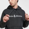 Black Men’s Ralph Lauren Logo Hoodie Black Men’s Ralph Lauren Logo Hoodie