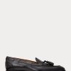 Black Men’s Ralph Lauren Luther Tassel Calfskin Loafers Black Men’s Ralph Lauren Luther Tassel Calfskin Loafers