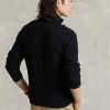 Black Men’s Ralph Lauren Mesh-knit Cotton Quarter-zip Jumper Sweaters Black Men’s Ralph Lauren Mesh-knit Cotton Quarter-zip Jumper Sweaters