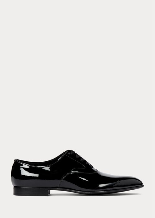 Black Men’s Ralph Lauren Paget Patent Leather Dress Shoes Black Men’s Ralph Lauren Paget Patent Leather Dress Shoes