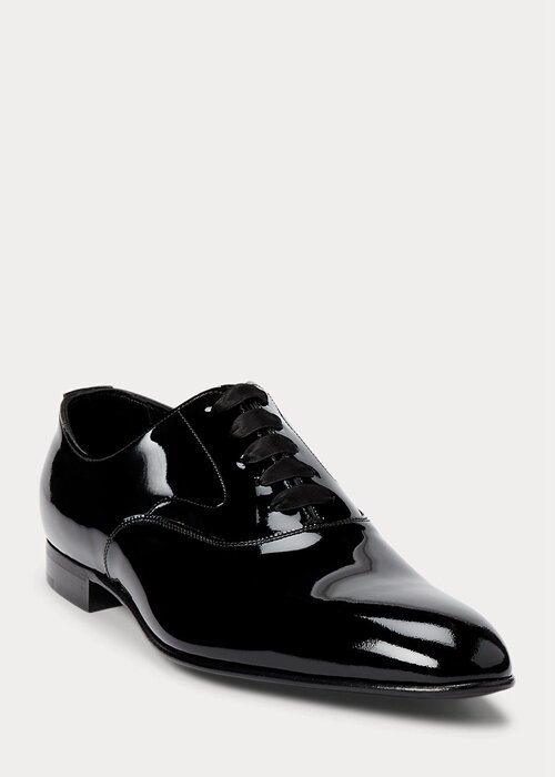 Black Men’s Ralph Lauren Paget Patent Leather Dress Shoes Black Men’s Ralph Lauren Paget Patent Leather Dress Shoes