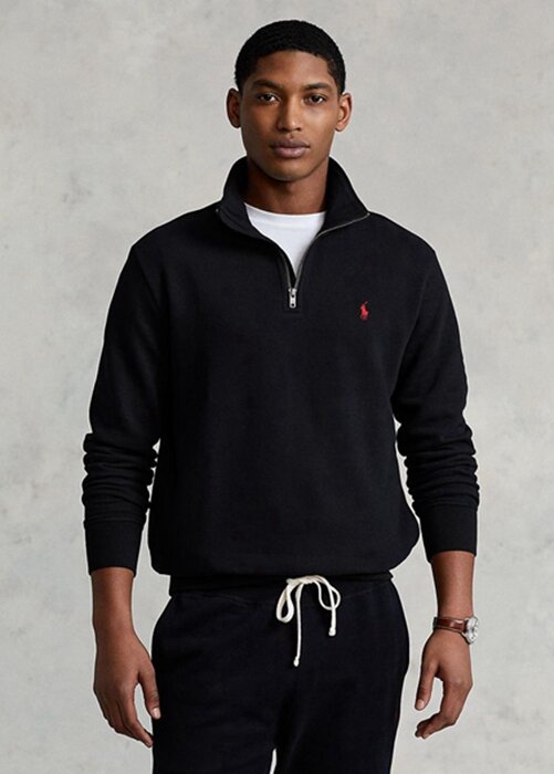 Black Men’s Ralph Lauren The Rl Fleece Sweatshirt Black Men’s Ralph Lauren The Rl Fleece Sweatshirt