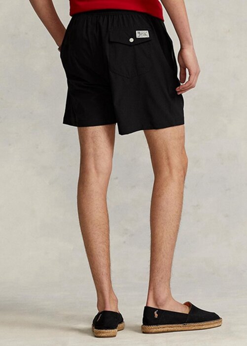 Black Men’s Ralph Lauren Traveller Swimming Trunk Shorts Black Men’s Ralph Lauren Traveller Swimming Trunk Shorts