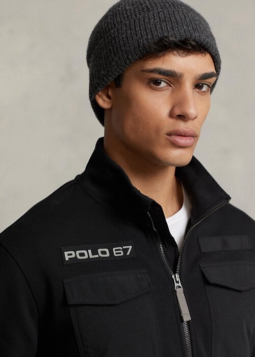 Black Men’s Ralph Lauren Water-Repellent Hybrid Jackets Black Men’s Ralph Lauren Water-Repellent Hybrid Jackets