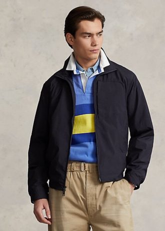 Black Men’s Ralph Lauren Water-Repellent Packable Jackets