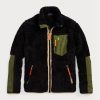 Black Men’s Ralph Lauren Wind-blocking Hybrid Jackets Black Men’s Ralph Lauren Wind-blocking Hybrid Jackets
