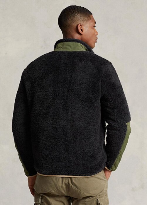 Black Men’s Ralph Lauren Wind-blocking Hybrid Jackets Black Men’s Ralph Lauren Wind-blocking Hybrid Jackets