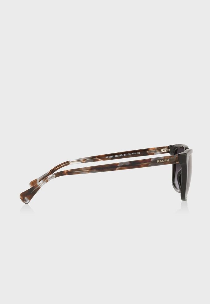 Black Women’s Ralph Lauren 0Ra5287 Rectangle Sunglasses Black Women’s Ralph Lauren 0Ra5287 Rectangle Sunglasses