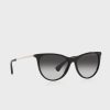 Black Women’s Ralph Lauren 0Ra5290 Cat Eye Sunglasses Black Women’s Ralph Lauren 0Ra5290 Cat Eye Sunglasses