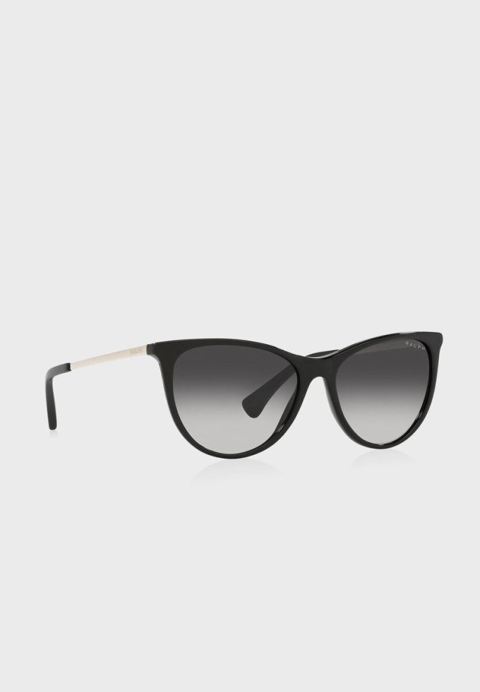 Black Women’s Ralph Lauren 0Ra5290 Cat Eye Sunglasses Black Women’s Ralph Lauren 0Ra5290 Cat Eye Sunglasses