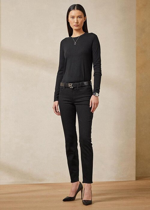 Black Women’s Ralph Lauren 400 Matchstick Jeans Black Women’s Ralph Lauren 400 Matchstick Jeans