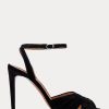 Black Women’s Ralph Lauren Bacall II Velvet Heels Black Women’s Ralph Lauren Bacall II Velvet Heels