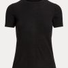 Black Women’s Ralph Lauren Cashmere Jersey Short-Sleeve Sweaters Black Women’s Ralph Lauren Cashmere Jersey Short-Sleeve Sweaters